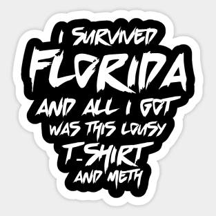 Florida Survivor Sticker